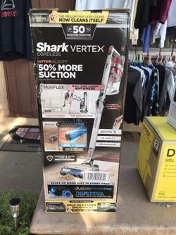 NEW! Shark Vertex DuoClean PowerFins Cordless Stick Vacuum Cleaner MODEL#IZ440H