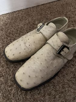 Zapatos De Avestruz $50