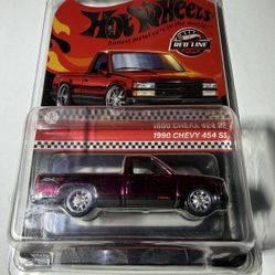  Hot Wheels RLC Exclusive ’90 CHEVY 454 SS Spectraflame Red