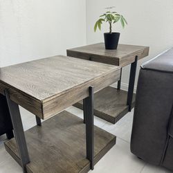 Coffee table with 2 Matching Side Tables