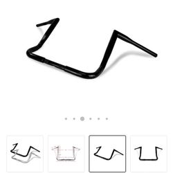 Harley davidson monster bagger bar 12" black