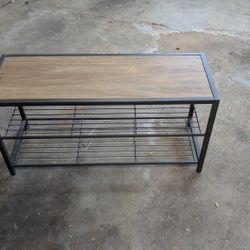 Shoe Rack And Bench