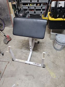 Curling bench