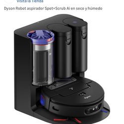 Dyson Robot aspirador Spot+Scrub Ai en seco y húmedo