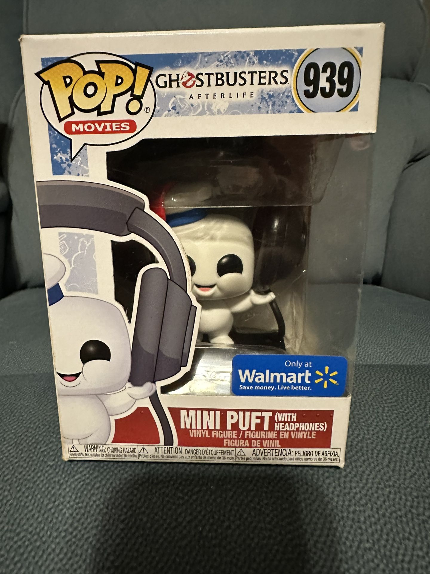 Funko Pop! Vinyl: Ghostbusters - Mini Puft -headphones- Walmart (Exclusive) #939