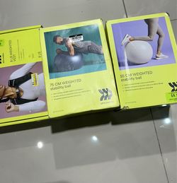All in Motion Weighted Stability Balls & Vest Bundle