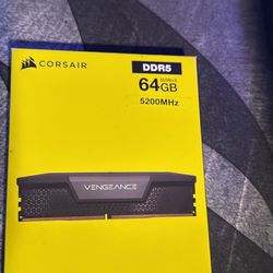 CORSAIR - VENGEANCE 64GB (2x32GB) DDR5 5200MHz C40 UDIMM Desktop Memory - Black