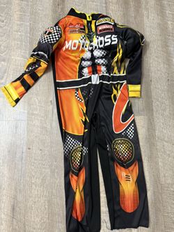 Race Car Halloween Costume Size 7-8