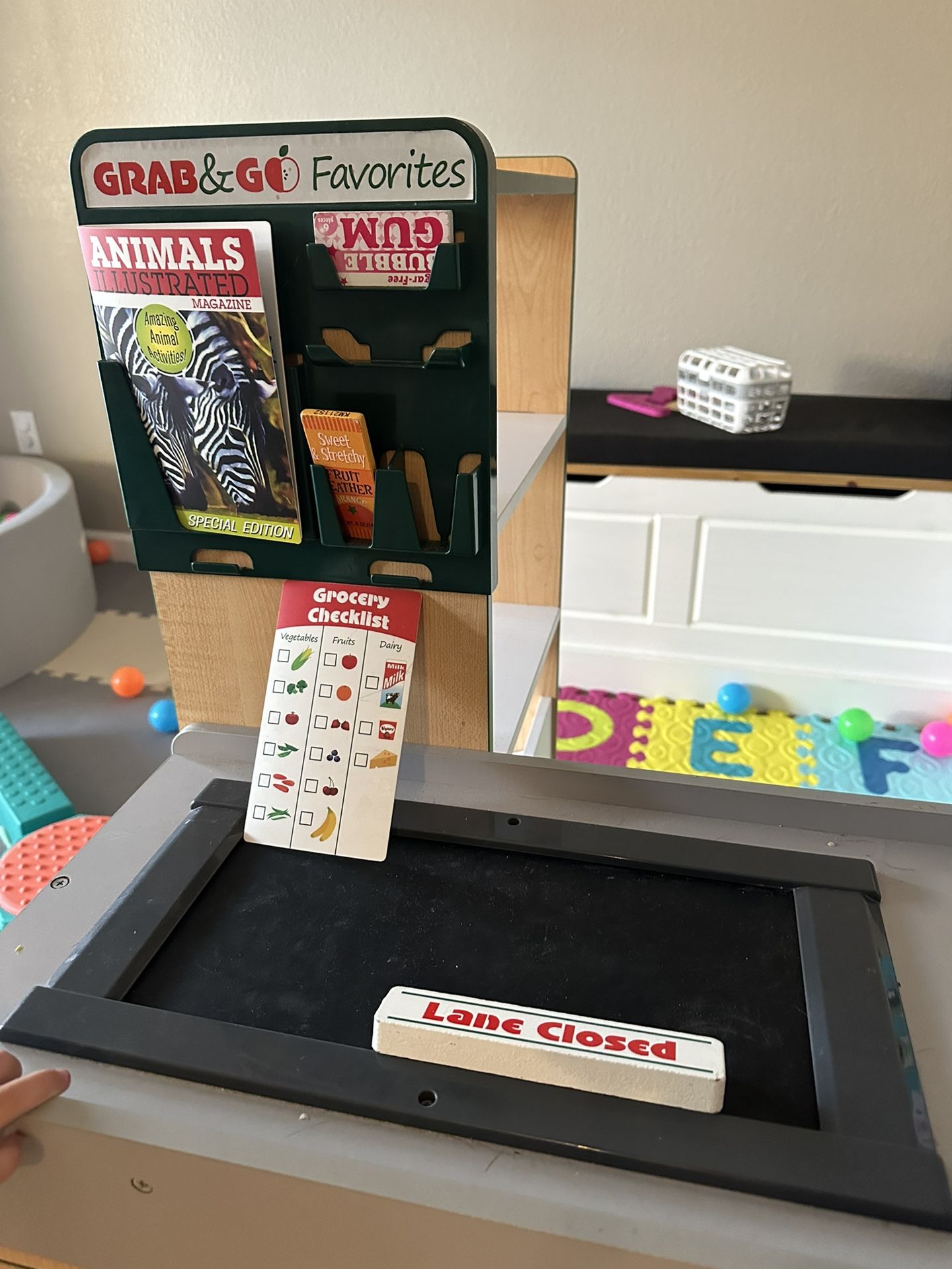 Kids Grocery Store Check Stand
