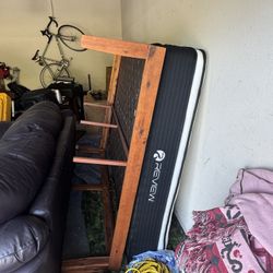 Bed Frame And Mattress 