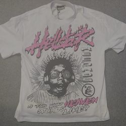 Hellstar Sounds Like Heaven Tee Off White