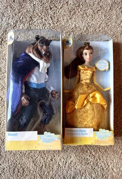 Beauty and the Beast Classic Dolls 12” The Beast & Belle