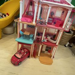 Barbie Dream House And Car