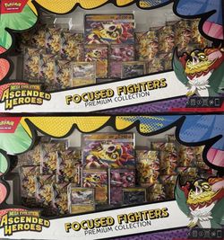 Ascended hero’s focused fighters pokemon cards