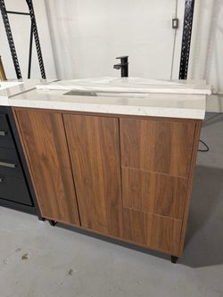 Vanity 36 x22 inches wide