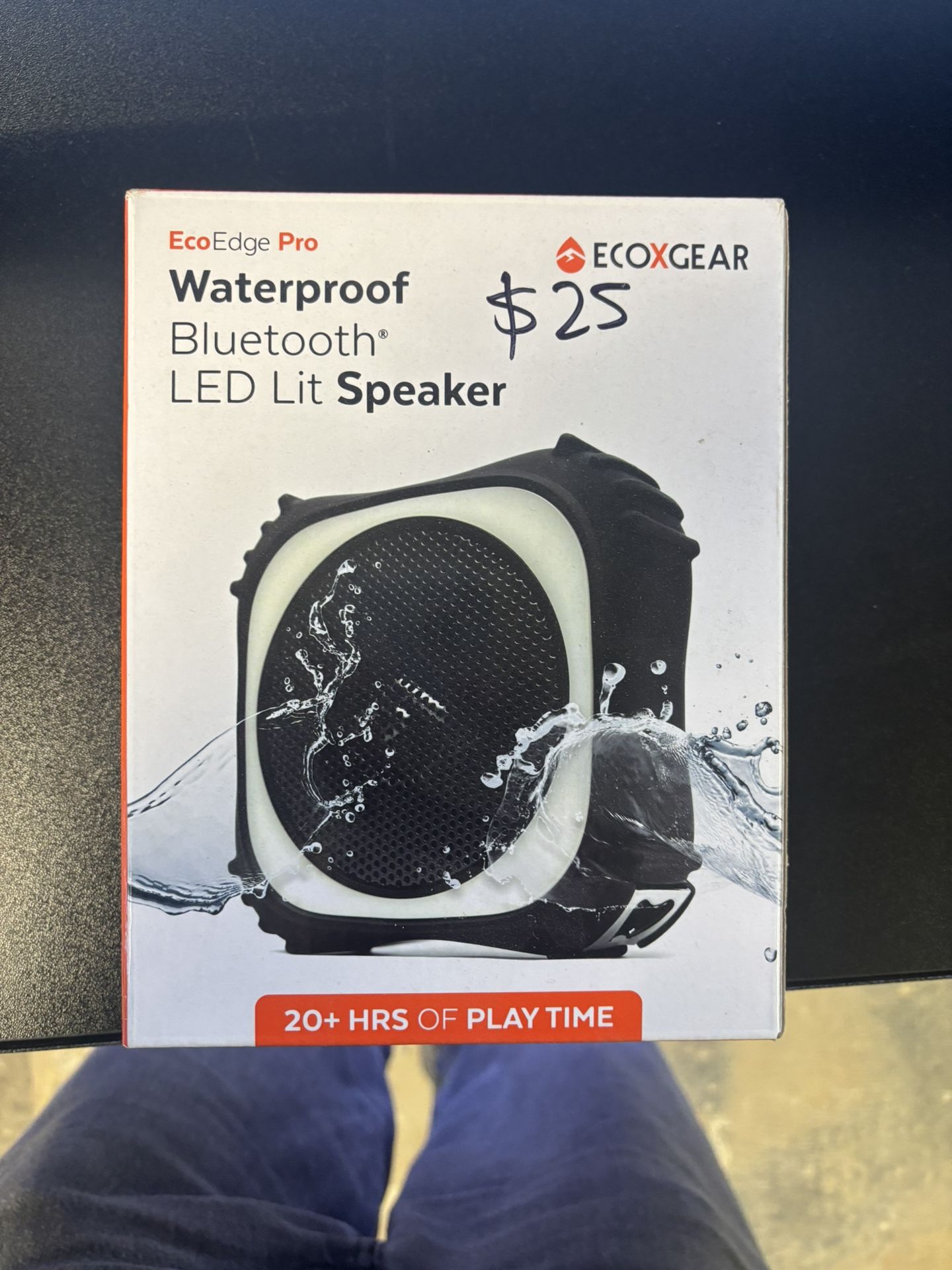 Waterproof Bluetooth LED Lit Speaker Eco X Gear