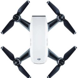 DJI Spark, Portable Mini Drone, Alpine White