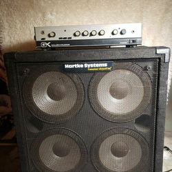 Gk (Rb 400) Bass Amp & Hartke 4x10 Cab