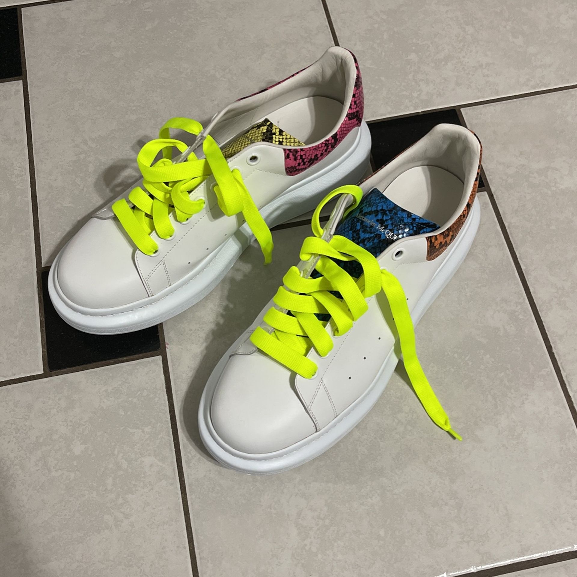 Alexander McQueen SnakeSkin SNEAKERS
