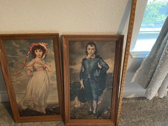 Pinkie And Blue Boy Wall Decor
