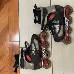 Salomon Men's Inline Skates Size 9 UK 9 EUR 44 US M 10 Black/Red, UFS