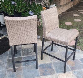 Outdoor Patio Bar Chairs 