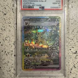 Leafeon Psa 10 Terastal Festival