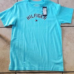 New Tommy Hilfiger Boy Shirt. Size L 14/16