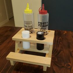 Cedar Condiment Holder