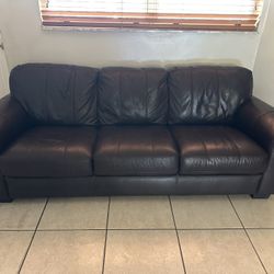 Leather Couch For sale