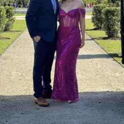 ✨ Elegant Handmade Dress – Luxury Fabric – One of a Kind – Miami ✨