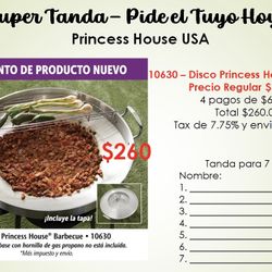 Disco Comal Princess House 