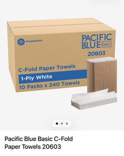 Pacific Blue Basic C-Fold Paper Towels 20603