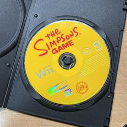 The Simpsons Game For Nintendo Wii (disc only)