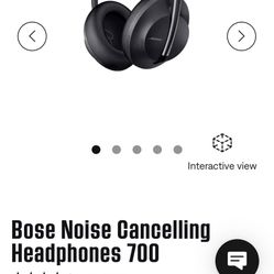 Bose 700 Noisecancelling Headphones