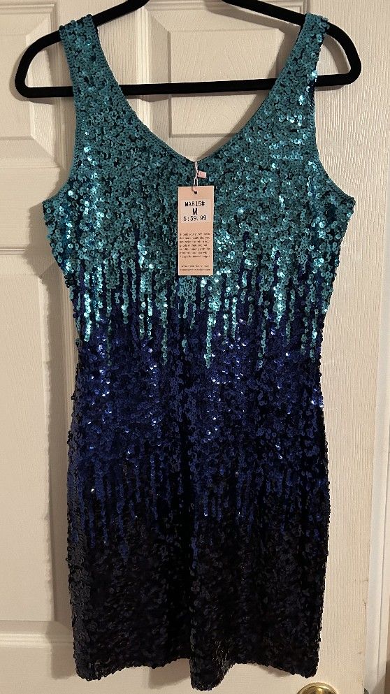 SEQUIN COCKTAIL DRESS (MEDIUM)