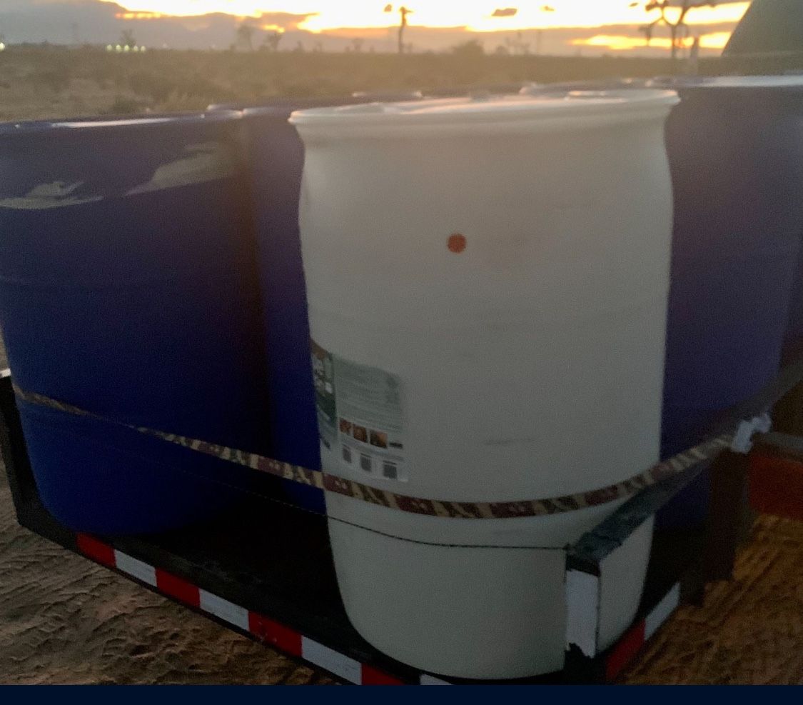 15 (55 -Gallon ) Liquid Drums/barrel