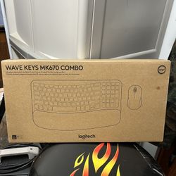 Logitech Wave Keys Mk670 Keyboard