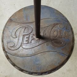 Vintage Pepsi Cola Bottle Cap Cast Iron Stand