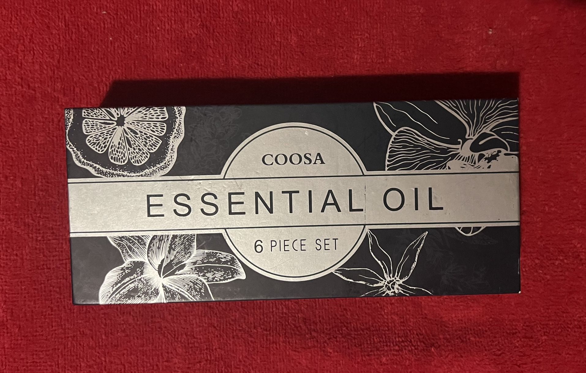 New COOSA 6 Piece Essential Oil Set