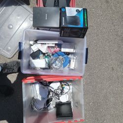 Miscellaneous Networking Cat5 Extenders Wifi Routers Lot 