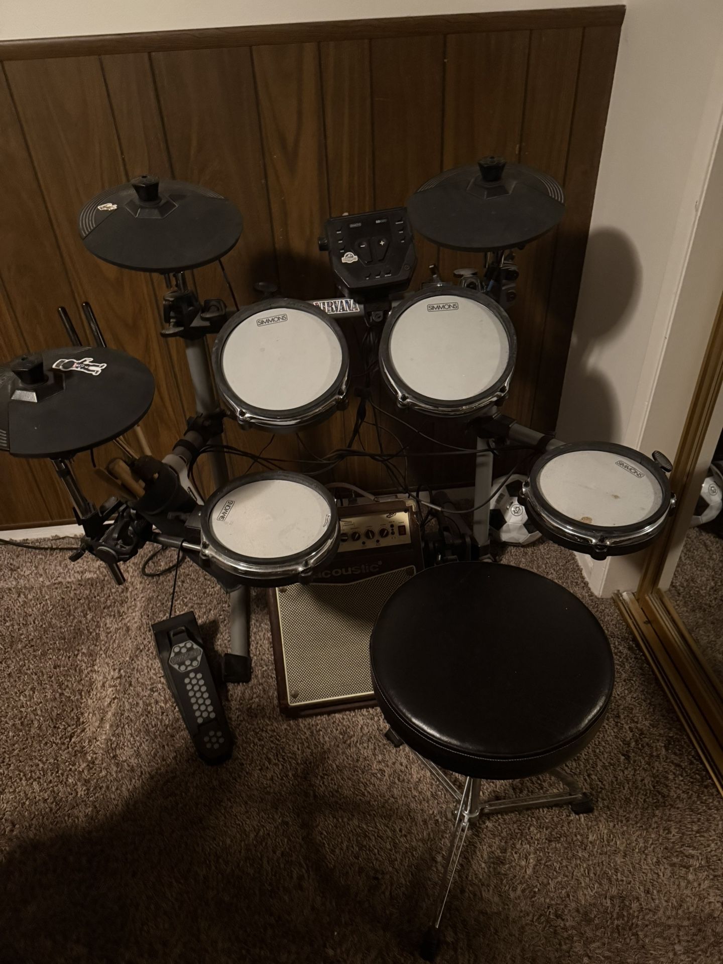 Simmons SD350 Electric Drum Set