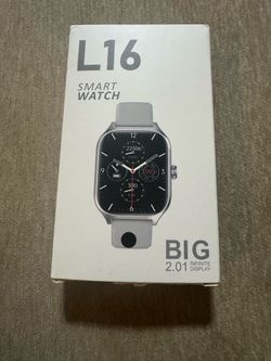 L16 Smart Watch 2.01 Infinite Display