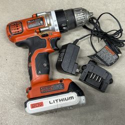 Black&Decker 20V Max Drill/Driver LDX120