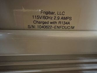 Frigibar Portable Freezer