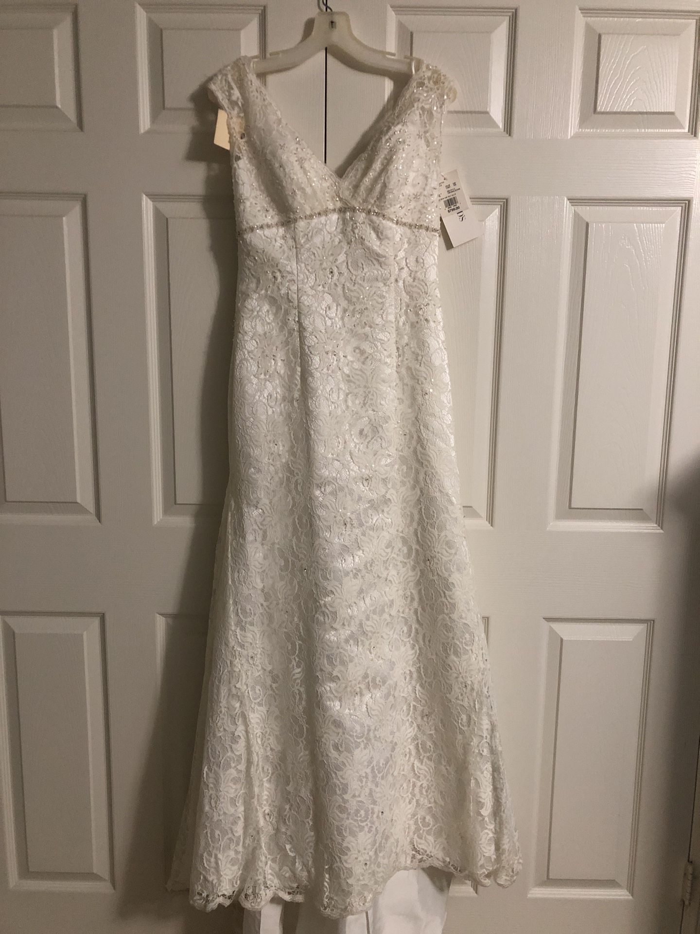 Wedding Dress Size 10 Davids Bridal Ivory