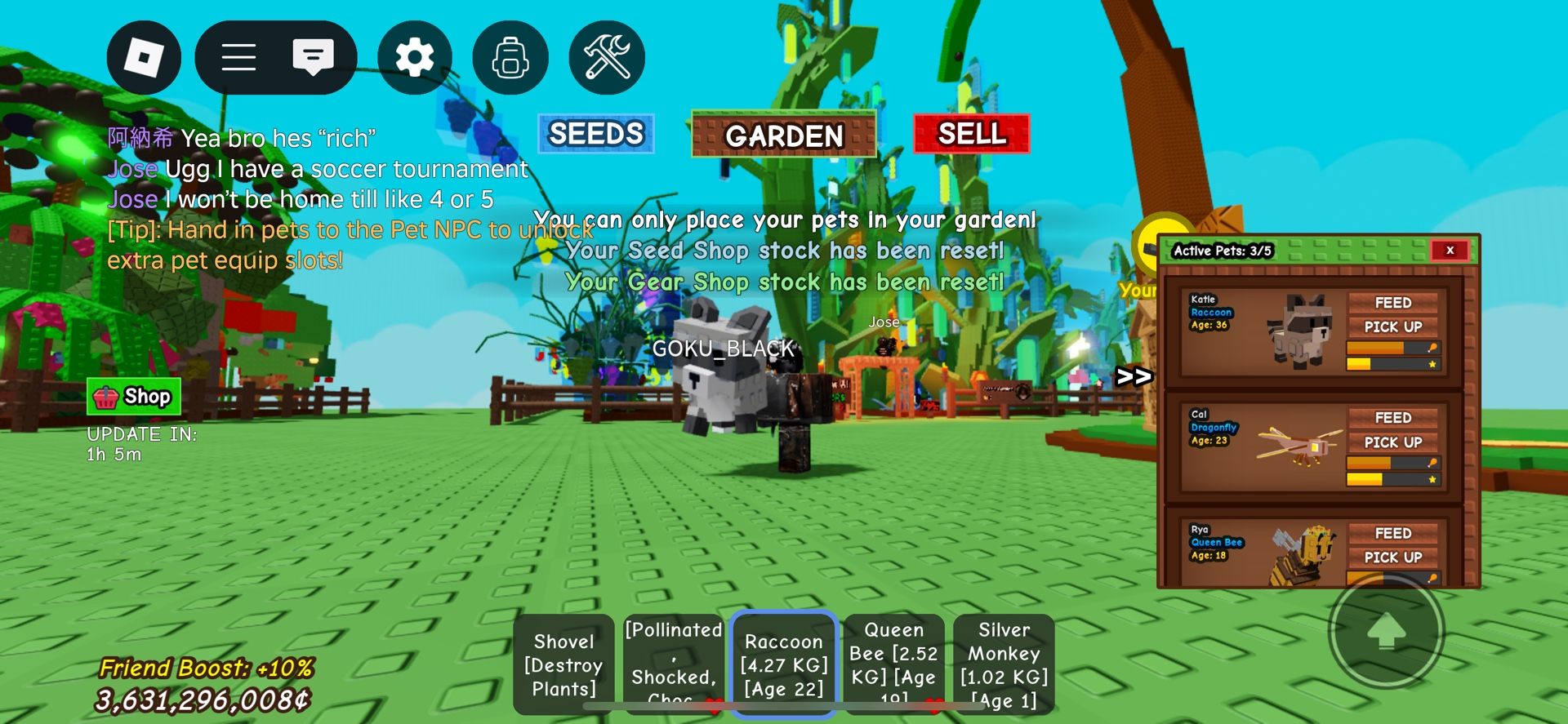Grow Garden Stuff For Sell Made By Mrda