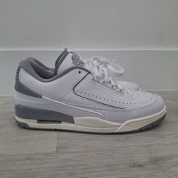 New Jordan 2's White And Grey 
