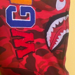 Original Bape Red Jacket 