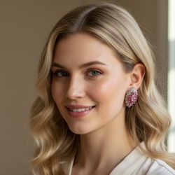 Faux Bijoux Earrings – Elegant & Eye-Catching!